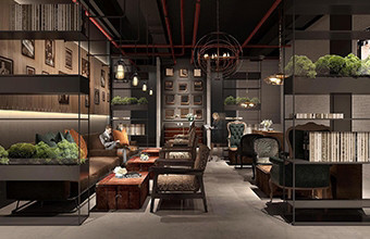 咖啡厅设计-中星集团四川子公司咖啡厅