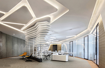 天齐投资理财公司办公室装修设计